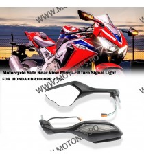 CBR1000RR 2017 2018 2019 2020 2021 SET 2 OGLINZI STANGA SI DREAPTA HONDA SEMNALIZARE PE LED XF1108107T  Oglinzi Retrovizoare ...