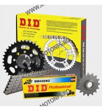 DID - kit lant Honda XL125S 1979- 1984, pinioane 14/45, lant 428NZ-128 Standard Ranforsat 121-010 DID RACING CHAIN Kit Honda ...