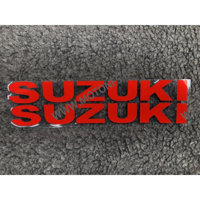 16cm x 2.5cm Suzuki Autocolant / Sticker Moto / Auto Reflectorizante Stikere Negru Alb Rosu Galben Albastru Carena Moto C68KK...