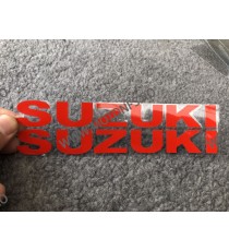 16cm x 2.5cm Suzuki Autocolant / Sticker Moto / Auto Reflectorizante Stikere Negru Alb Rosu Galben Albastru Carena Moto C68KK...
