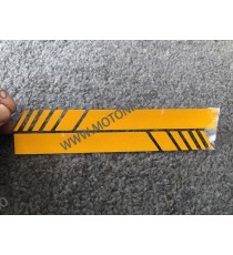 20cm x 2 cm 2Buc Autocolant / Sticker Moto / Auto Reflectorizante Stikere Negru Alb Rosu Galben Albastru Carena Oglinda Moto ...