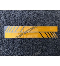 20cm x 2 cm 2Buc Autocolant / Sticker Moto / Auto Reflectorizante Stikere Negru Alb Rosu Galben Albastru Carena Oglinda Moto ...
