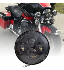 7 Inch Far Universal Moto DRL Omologat E9 Cafe Racer Chopper, Bobber Harley Davidson ,Jeep MS-880N-11  Faruri Moto Universale...