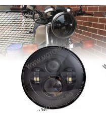 7 Inch Far Universal Moto DRL Omologat E9 Cafe Racer Chopper, Bobber Harley Davidson ,Jeep MS-880N-11  Faruri Moto Universale...