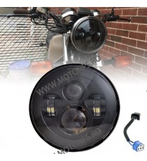 7 Inch Far Universal Moto DRL Omologat E9 Cafe Racer Chopper, Bobber Harley Davidson ,Jeep MS-880N-11  Faruri Moto Universale...