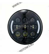 5.75 inch Far Universal Moto Omologat E9 semnalizare integrate Cafe Racer Chopper, Bobber Harley Davidson MS-6030F  Acasa 195...