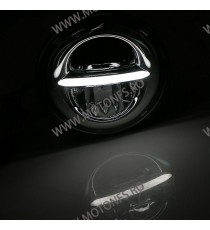 5.75 inch Far Universal Moto Omologat E9 Cafe Racer Chopper, Bobber Harley Davidson MS-1057-MS  Faruri Moto Universale 295,00...