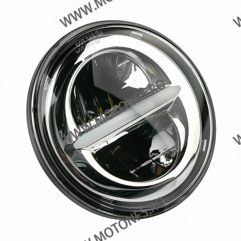 5.75 inch Far Universal Moto Omologat E9 Cafe Racer Chopper, Bobber Harley Davidson MS-1057-MS  Faruri Moto Universale 295,00...