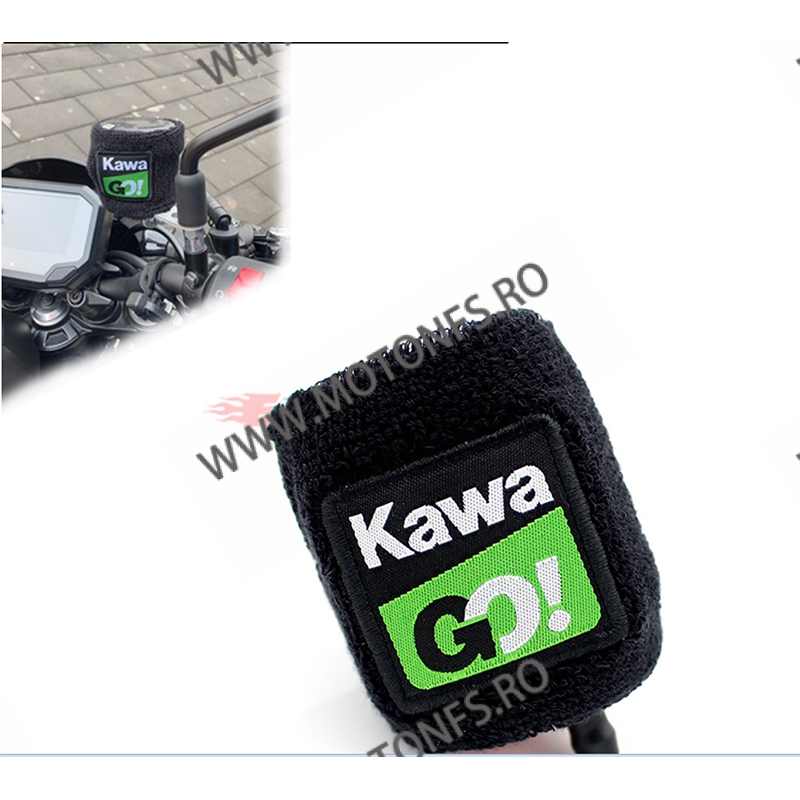 KAWASAKI NINJA Wawa Go ! Protectie Bidon Lichid Frana / Huse Rezervor / Brake Cup Cover N9HSP N9HSP  Huse Bidon Lichid Frana ...