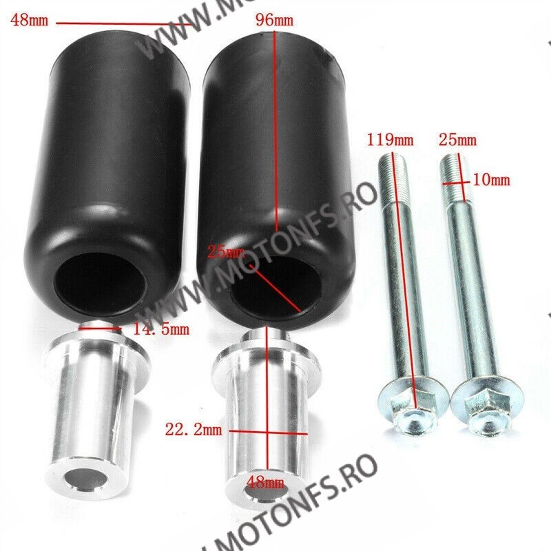 2Buc Crash Pad-uri Frame Slideres Universal Honda Yamaha Suzuki Kawasaki BMW Aprilia KTM Buloane Protectie Carena 23WKL Prot... 2Buc Crash Pad-uri Frame Slideres Universal Honda Yamaha Suzuki Kawasaki BMW Aprilia KTM Buloane Protectie Carena 23WKL Prot...