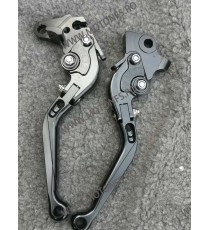 YZF-R125 2008-2013 FZ16 2012-2013 YAMAHA MANETE FRANA / AMBREIAJ - PRELUNGITE RABATABILE NEGRU MRBNE-R3/R15L  Manete CNC Dedi...