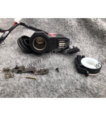 Priza USB x 2, Bricheta x 1 Moto, Led Rosu, Culoare Negru LT9ZK LT9ZK  Voltmetru / Prize Moto 49,00 lei 49,00 lei 41,18 lei 4...