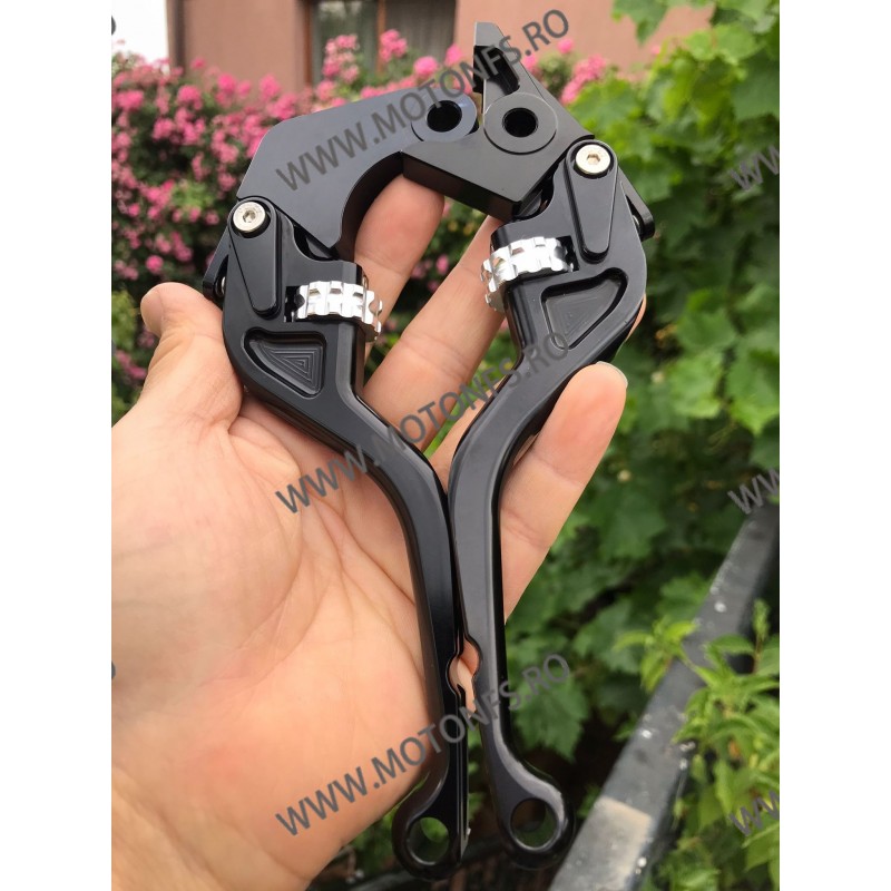 HONDA	CB600F	2007-2013 CBR600F	2011-2013 CBF600/SA	2010-2013 Manete Scurte Ambreiaj Frana Classic Negre MSNR3D F18/H607  Mane...