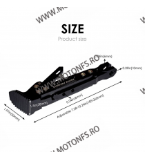 Cric Moto Lateral 400KG Universal Reglabil CNC Aluminiu Rosu M-0033  Cric Motocicleta 90,00 lei 90,00 lei 75,63 lei 75,63 lei