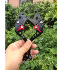 TL1000R SV1000/S GSXR1300 GSF1200 DL1000 GXS1400 GSF650 BANDIT GSX650F Suzuki Manete Scurte Ambreiaj Frana Negru MSNR-F14/S14...