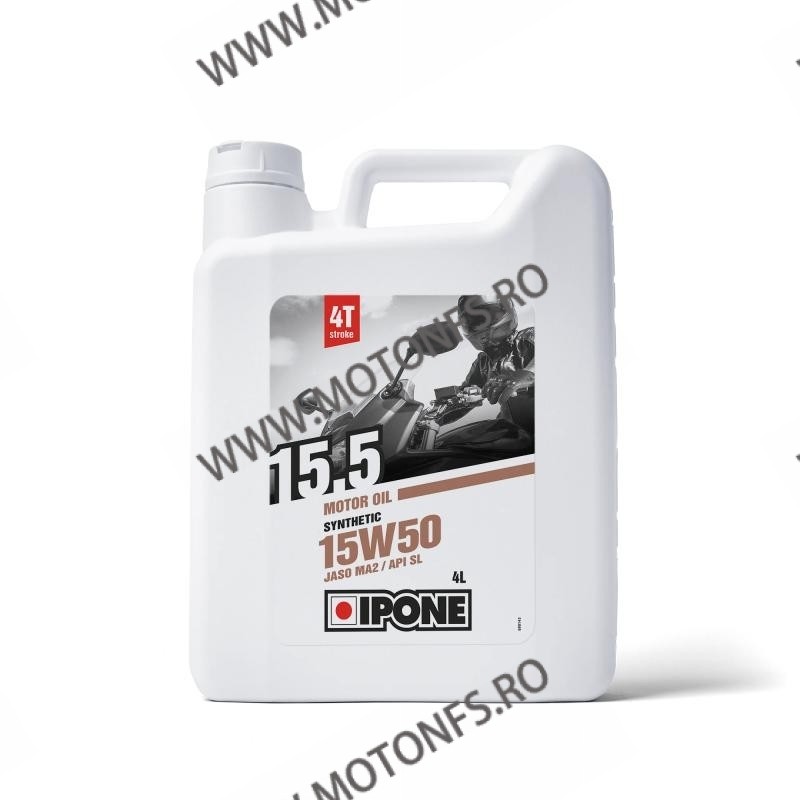 ULEI DE MOTOR IPONE 15.5 15W50 SEMI SINTETIC 4L IP-800063 IPONE IPONE 15W-50 220,00 lei 198,00 lei 184,87 lei 166,39 lei -10%