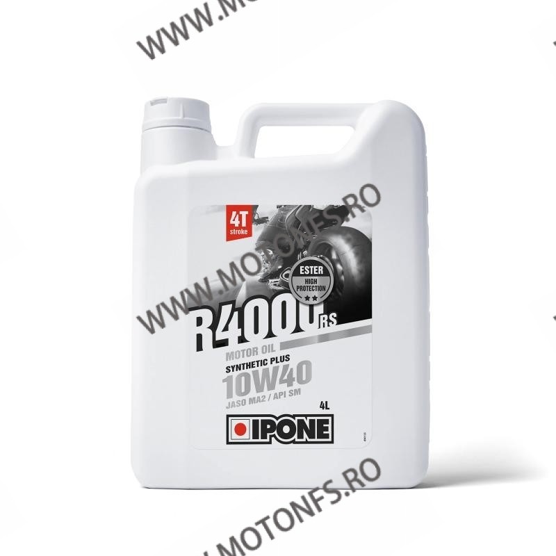 ULEI DE MOTOR IPONE R4000 RS 10W40 SEMI SINTETIC 4L IP-800030 IPONE IPONE 10W-40 250,00 lei 225,00 lei 210,08 lei 189,08 lei ...