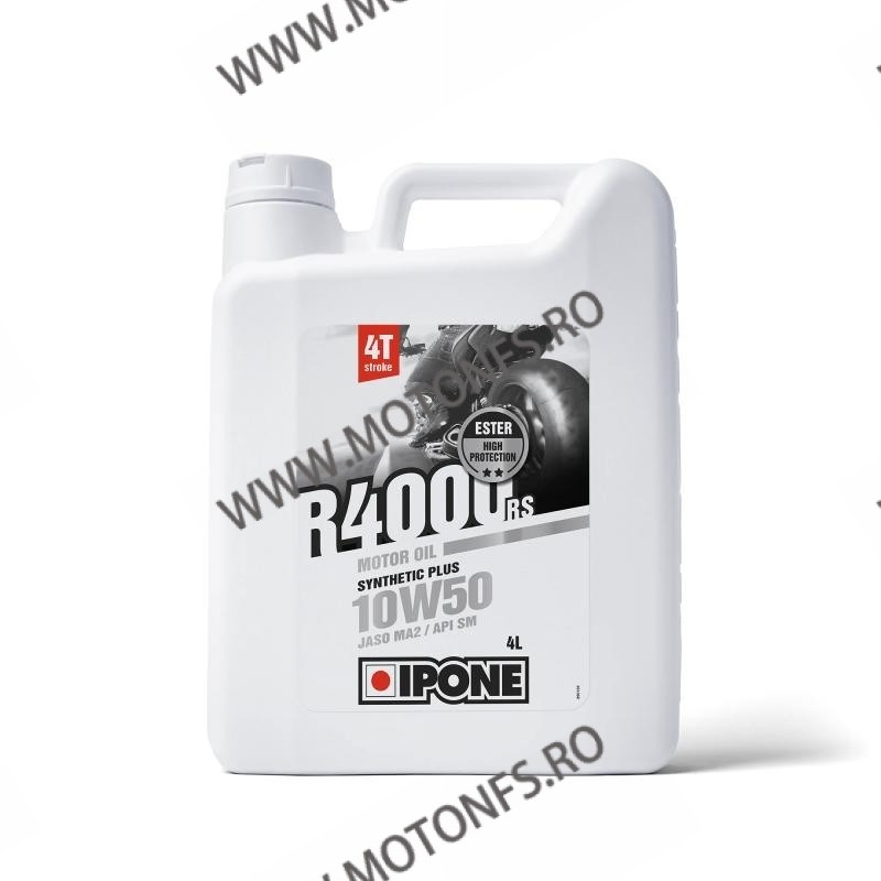 ULEI DE MOTOR IPONE - R4000 RS 10W50 -SEMI SINTETIC 4L IP-800042 IPONE IPONE 10W-50 250,00 lei 225,00 lei 210,08 lei 189,08 l...