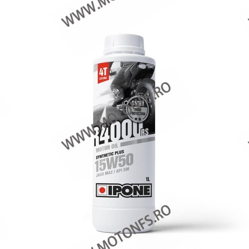 ULEI DE MOTOR IPONE R4000 RS 15W50 SEMI SINTETIC 1L IP-800369 IPONE IPONE 15W-50 65,00 lei 58,50 lei 54,62 lei 49,16 lei -10%