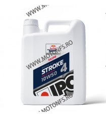 IPONE - STROKE4 RACING 10W50 - 4L The very high performance engine oil for competition, track and off-road IP-800851 IPONE IP...