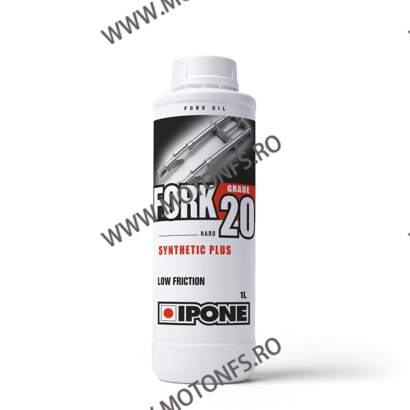 20W IPONE - FORK OIL [ulei furca] 20W - 1L	Semi-synthetic fork oil IP-800215 IPONE IPONE 20W Uleiuri Furca 65,00 lei 58,50 le...