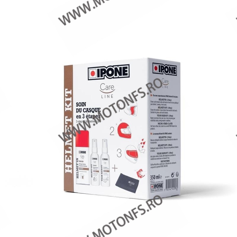 IPONE - KIT HELMET Care IP-800735 IPONE IPONE - HELMET CLEANER 130,00 lei 117,00 lei 109,24 lei 98,32 lei -10%