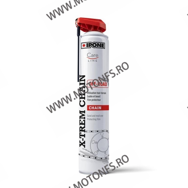 IPONE - Spray lant OFFROAD X-TREM - 750ml [CHAIN LUBE] IP-800648 IPONE IPONE Ungere Lanturi 90,00 lei 81,00 lei 75,63 lei 68,...