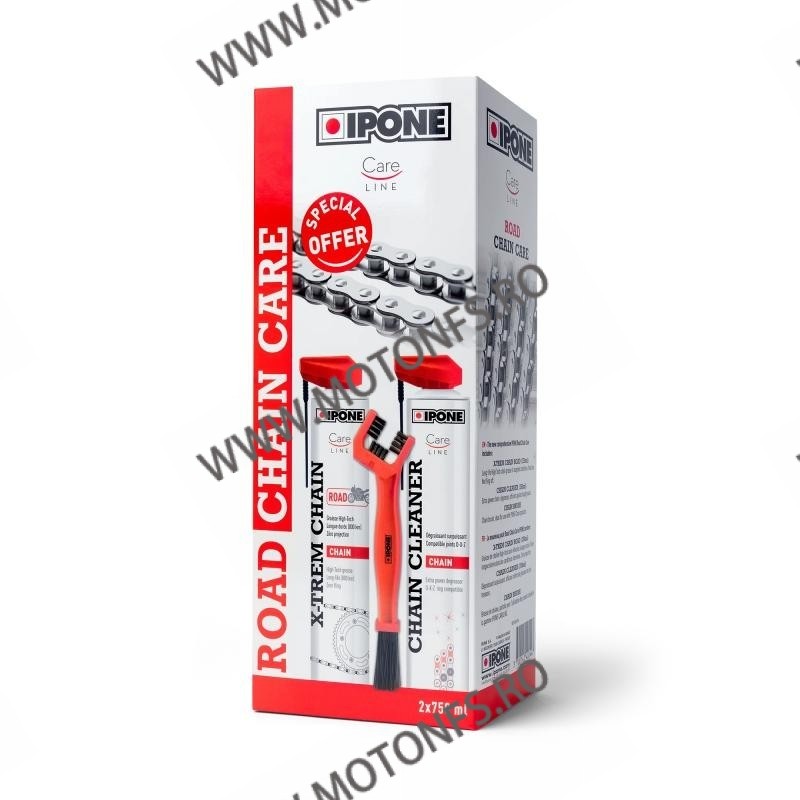 IPONE - KIT Spray lant ROAD X-TREM IP-800736 IPONE IPONE Ungere Lanturi 190,00 lei 171,00 lei 159,66 lei 143,70 lei -10%