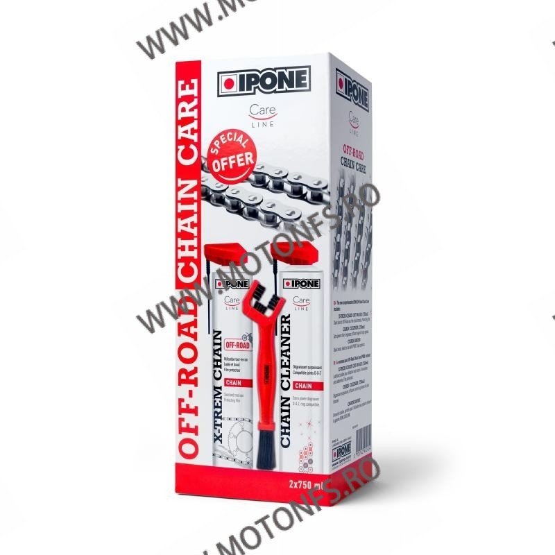 IPONE - KIT Spray lant OFFROAD X-TREM IP-800737 IPONE IPONE Ungere Lanturi 190,00 lei 171,00 lei 159,66 lei 143,70 lei -10%