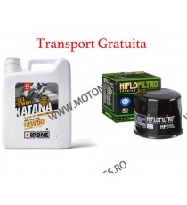 10W50 IPONE - FULL POWER KATANA - 4L + Hiflo filtru standard Cadou + Tansport Gratuita IP-800010 OFERTA IPONE Oferta Ulei Mot...