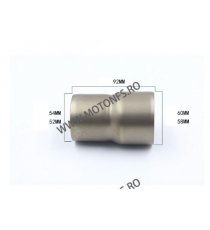 Adaptor de conectare inox 51mm - 60mm Cod ADP7991 adp7991  Toba 45,00 lei 45,00 lei 37,82 lei 37,82 lei