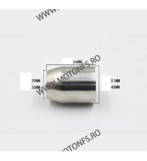 Adaptor de conectare inox 51mm - 39mm N3EHK  Toba 40,00 lei 40,00 lei 33,61 lei 33,61 lei