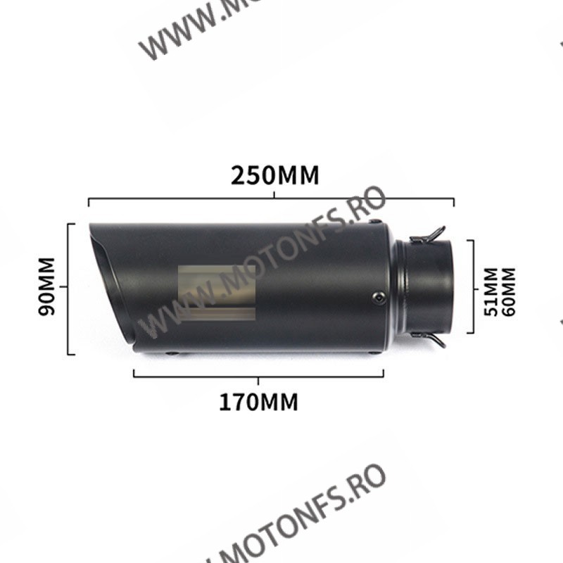 Toba / Tobe Moto Replica Akrapovic Cu Adaptor 51MM MOPI60 TO-M62  Toba 260,00 lei 260,00 lei 218,49 lei 218,49 lei