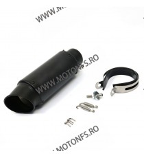 Toba / Tobe 295mm Negru Moto Replica SC PROJECT Cu Adaptor 38MM-51MM Yamaha Kawasa Suzuki Honda Ducati BMW Triumph Aprilia TO...
