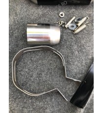 Toba / Tobe 160mm Evacuare Moto Replica Austin Racing Cu Adaptor 38mm - 51 mm Yamaha Kawasa Suzuki Honda Ducati BMW AR-D58 AR...