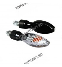 SEMNALIZARE BEC OMOLOGAT SET 2 BUCATI LAMPA - KINESIS LAMP CORNER LIGHTS LA-90079 Lampa Semnalizare Moto Bec Universale 92,00...