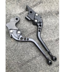 APRILIA Pegaso 650 Factory		2007 - 2010 Pegaso 650 Strada		2005 - 2009 Set Manete Lungi Ambreiaj Frana Classic Negru MLNN-F16...