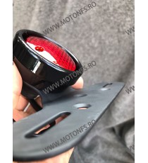 Stop Frana Spate Suport Numar Moto Universal Cafe Racer Negru Chooper Bobber Yamaha Kawasaki Honda Suzuki 2020A  Stopuri Moto...