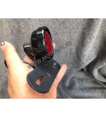 Stop Frana Spate Suport Numar Moto Universal Cafe Racer Negru Chooper Bobber Yamaha Kawasaki Honda Suzuki 2020A  Stopuri Moto...