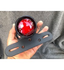 Stop Frana Spate Suport Numar Moto Universal Cafe Racer Negru Chooper Bobber Yamaha Kawasaki Honda Suzuki 2020A  Stopuri Moto...