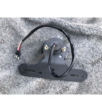 Stop Frana Spate Suport Numar Moto Universal Cafe Racer Negru Chooper Bobber Yamaha Kawasaki Honda Suzuki 2020A  Stopuri Moto...