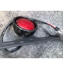 Stop Frana Spate Suport Numar Moto Universal Cafe Racer Negru Chooper Bobber Yamaha Kawasaki Honda Suzuki 2020A  Stopuri Moto...