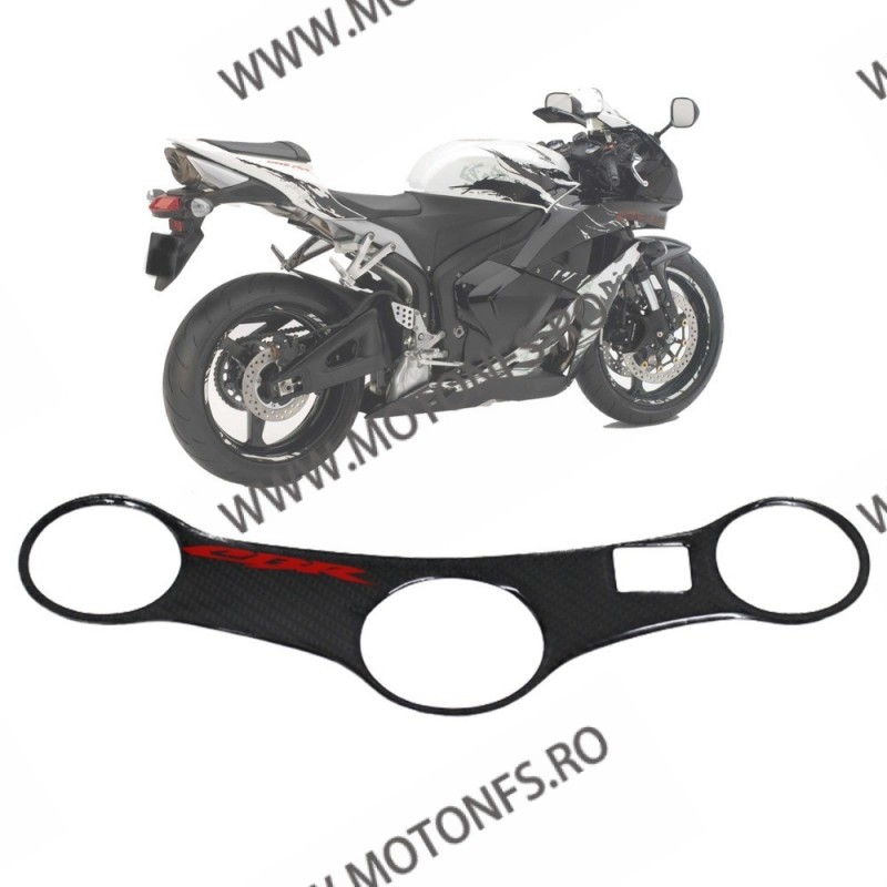 CBR600 F4I Honda 2001 2002 2003 2004 2005 2006 2007 Protectie jug autocolant carbon 1DV0A 1DV0A  Protectie Autocolant Jug 59,...