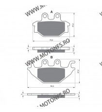 Placute de frana Spate GOLDFREN 230 AD 797.A2.30 / 570-810 GOLDFREN Placute Frana GOLDFREN 100,00 lei 90,00 lei 84,03 lei 75,...