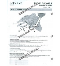 Kit de prindere cutie Top Master SHAD S0B64T 130.S0B64T SHAD Kit De Prindere Cutie Top Master SHAD 515,00 lei 463,50 lei 432,...