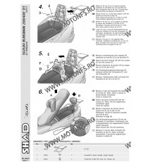 Kit de prindere cutie Top Master SHAD S0S21T 130.S0S21T SHAD Kit De Prindere Cutie Top Master SHAD 396,00 lei 356,40 lei 332,...