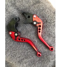 HONDA	CB600F	2007-2013 CBR600F	2011-2013 CBF600/SA	2010-2013 Manete Scurte Ambreiaj Frana Classic Rosu MSNR3D F18/H607  Manet...