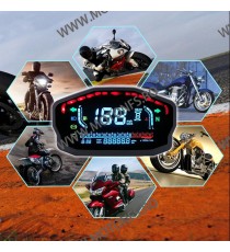 Kilometraj Digital Universal Custom 12V LED LCD Harley Honda Yamaha Suzuki Cafe Racer KDUN6199  Kilometraj Universal 249,00 l...