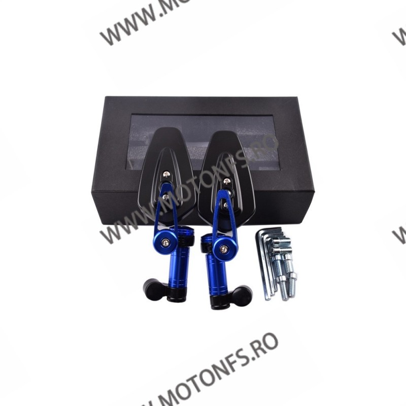 Set 2 Buc Oglinzi Adjustable CNC Universale Moto Honda Kawasaki Yamaha Suzuki BMW Ducati Aprilia Triumph KTM M-1263-AL  Oglin...