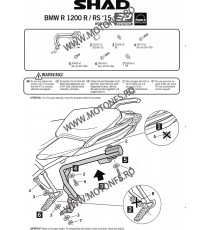 Kit de prindere cutii laterale SH36 3P System SHAD W0RS15IF 130.W0RS15IF SHAD Kit De Prindere Cutii Laterale 3P System SHAD 7...